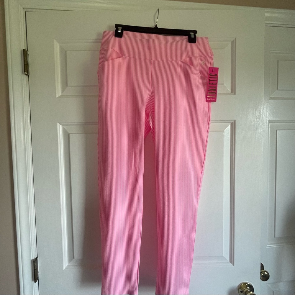 Lilly Pulitzer NWT Corso Pink Striped Pants
